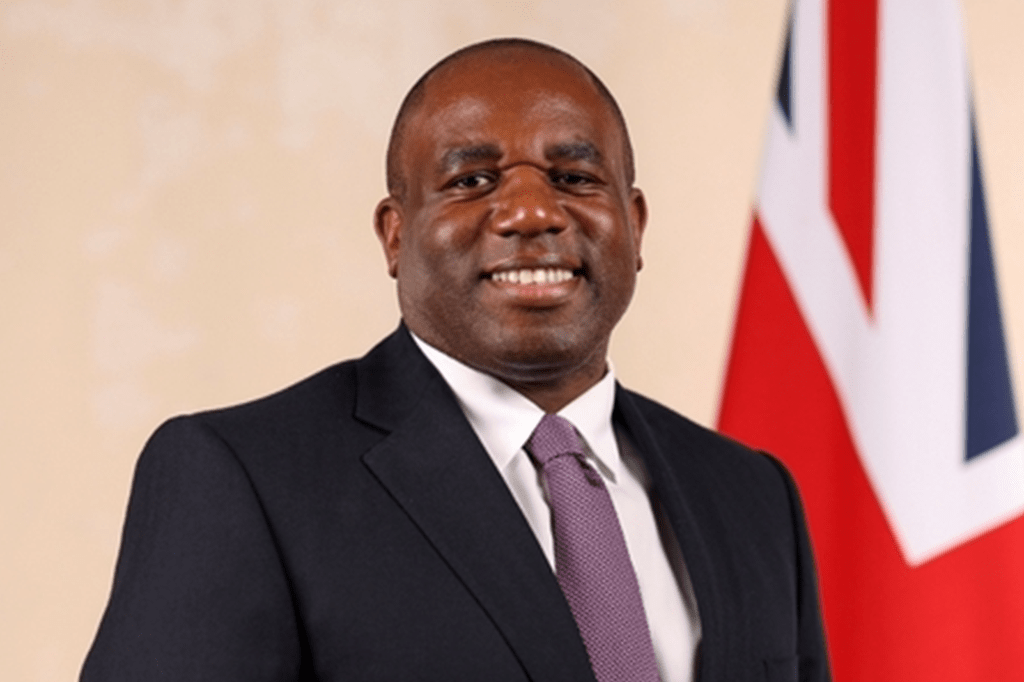 The Rt Hon David Lammy MP - Lord Chancellor and Secretary of State for Justice and Deputy Prime Minister